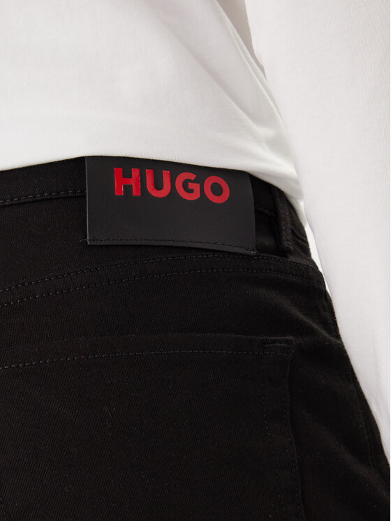 HUGO HUGO Blugi 50554144 Negru Regular Fit