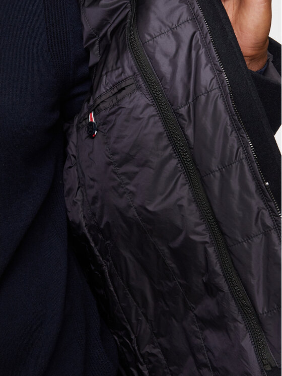 Hechter Paris Hechter Paris Vilnonis paltas 45014 142270 Tamsiai mėlyna Regular Fit