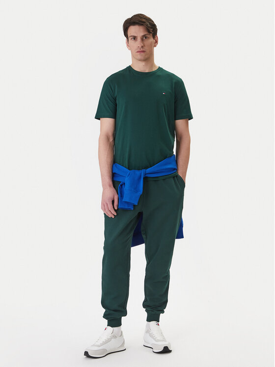 Tommy Hilfiger Tommy Hilfiger T-shirt Ess Seasonal MW0MW39995 Verde Regular Fit