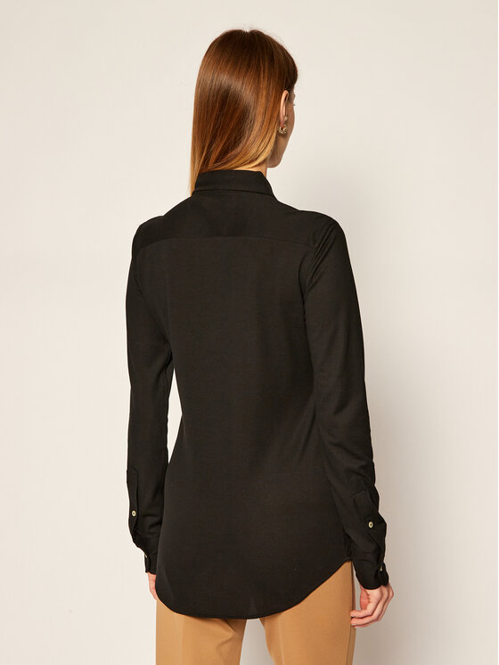 Polo Ralph Lauren Polo Ralph Lauren Camicia Heidi 211664427010 Nero Slim Fit