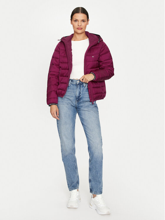 Tommy Jeans Tommy Jeans Talvejope Tape DW0DW18308 Punane Regular Fit