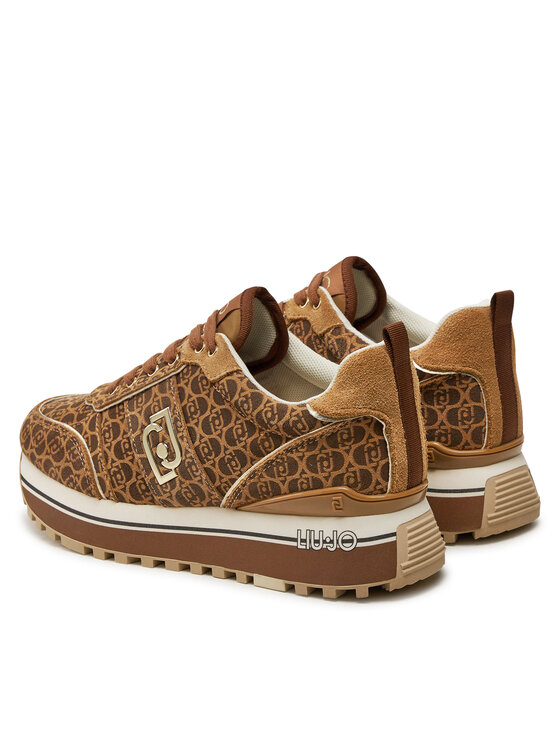 Liu Jo Liu Jo Sneakersy Maxi Wonder 71 BF4003 PX195 Brązowy