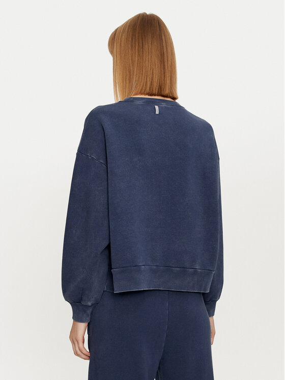Deha Deha Sweatshirt C12131 Dunkelblau Regular Fit