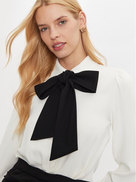 Silvian Heach Silvian Heach Hétköznapi ruha GPA24199VE Fehér Slim Fit