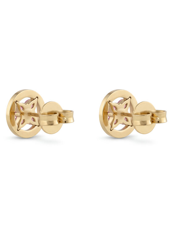 Guess Guess Naušnice JUBE06 040JW Zlatá