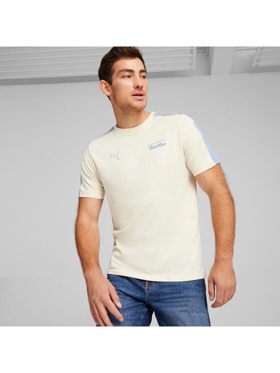 Puma Puma T-Shirt 624561 Beżowy Regular Fit