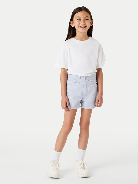 NAME IT NAME IT Džínové šortky 13239003 Světle modrá Mom Fit