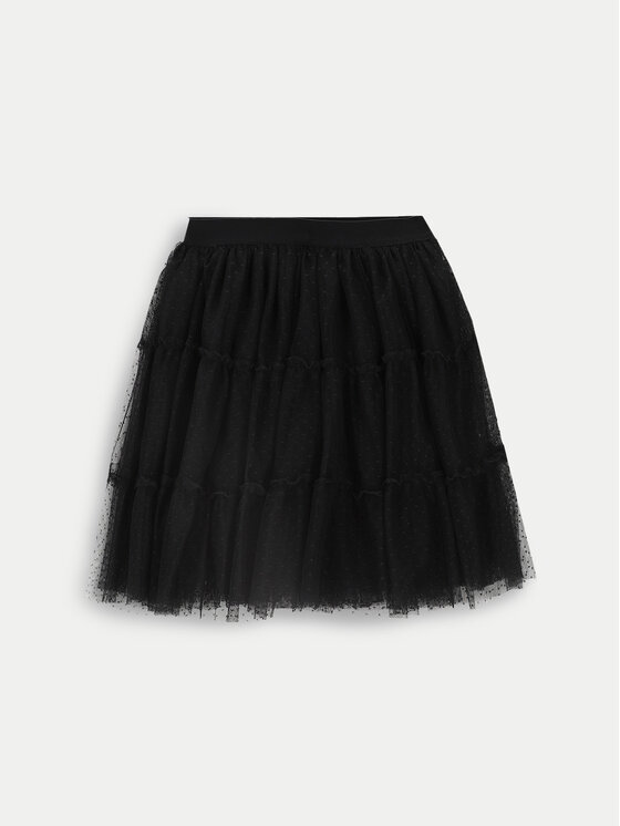 Coccodrillo Coccodrillo Τούλινη φούστα ZC4124201CGK Μαύρο Regular Fit