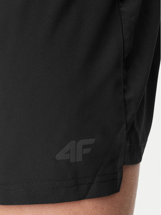 4F 4F Спортивні шорти 4FWSS24TFSHM489 Чорний Regular Fit