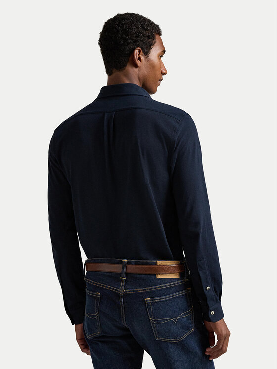 Polo Ralph Lauren Polo Ralph Lauren Риза 710654408016 Тъмносин Regular Fit