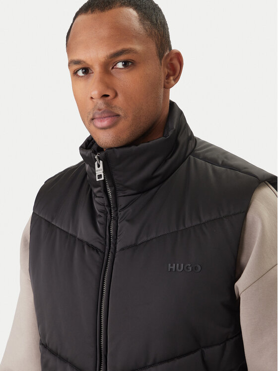 HUGO HUGO Жилетка за костюм Berolino 2611 50556381 Черен Regular Fit