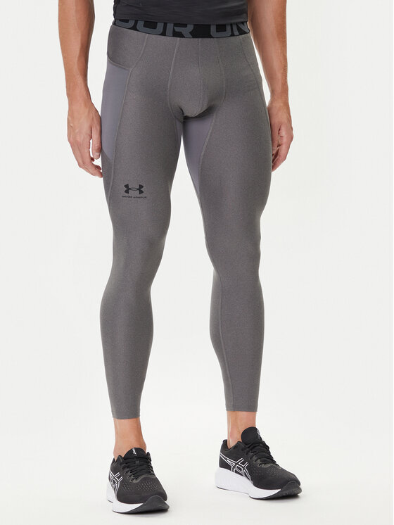 Under Armour Colanți Bărbați, Mărimea: M, Gri, UA HG Armour Leggings 1361586