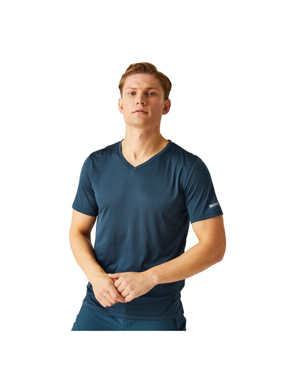 Regatta Regatta T-Shirt Fingal Błękitny Short Fit