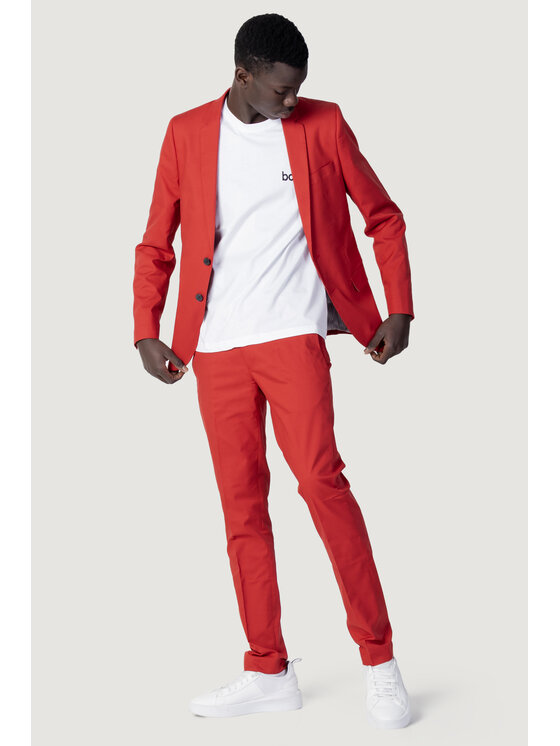 Antony Morato Antony Morato Pantalone da abito BONNIE SLIM FIT IN T Rosso Slim Fit