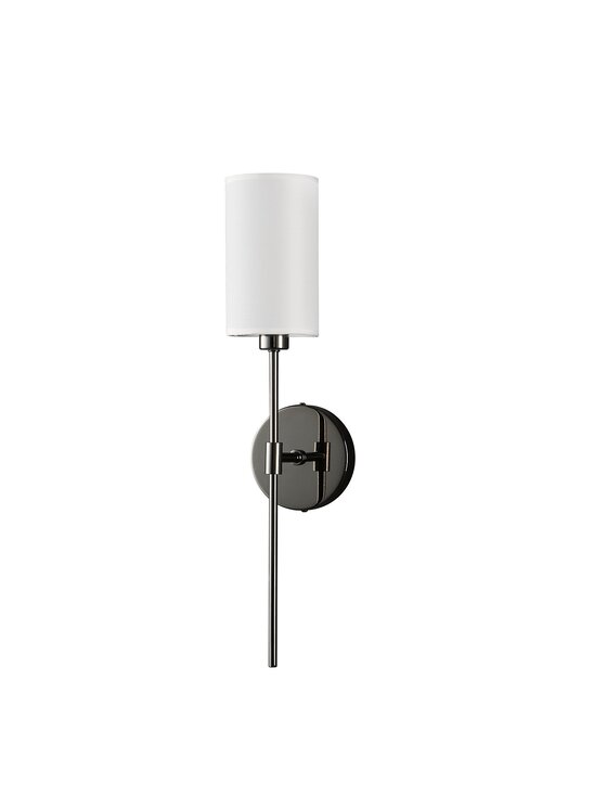 MIAhome MIAhome Kinkiet Lampa ścienna DARLING czarny połysk 53 cm Czarny