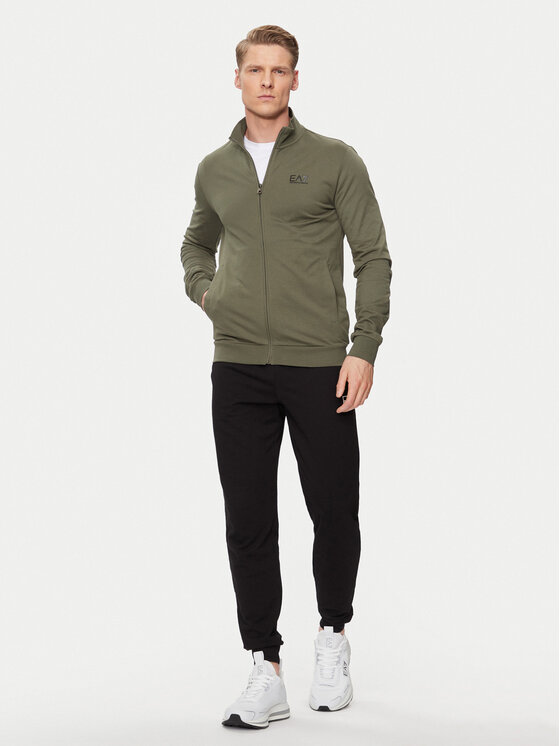 EA7 Emporio Armani EA7 Emporio Armani Sweatshirt 8NPM01 PJ05Z 1846 Grün Regular Fit