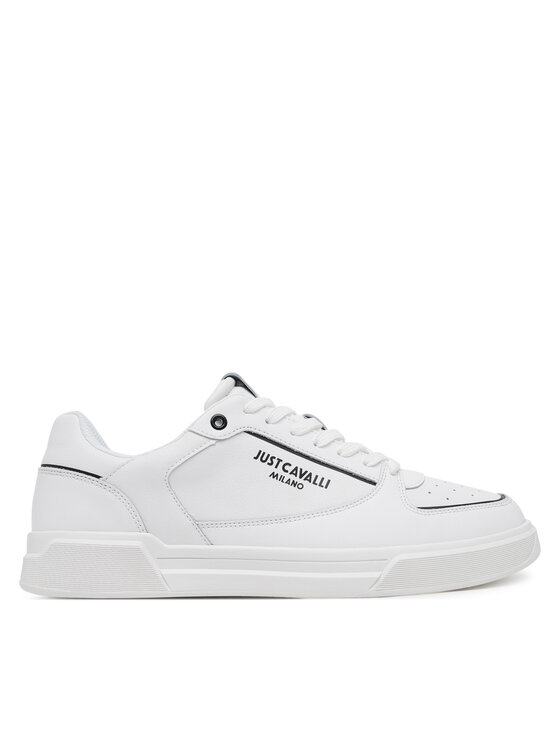 Sneakers Just Cavalli 78QA3SB2 ZPA91 Alb