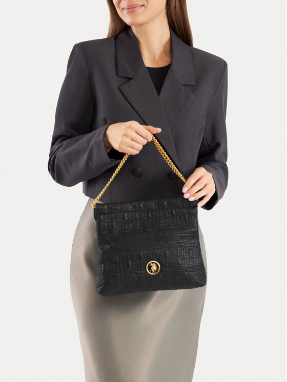 U.S. Polo Assn. U.S. Polo Assn. Handtasche BIUXT8408WVP Schwarz
