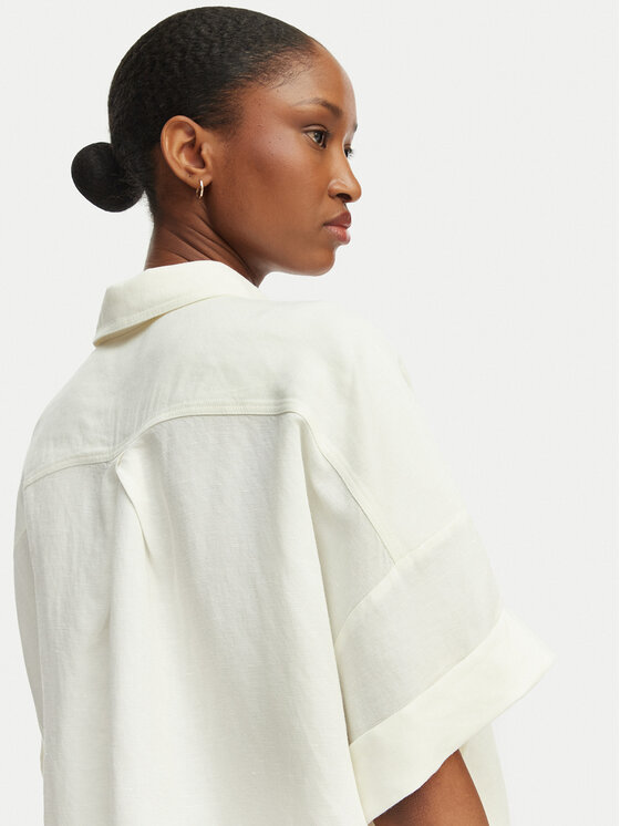 BOSS BOSS Košulja C_Bisenas 50559261 Krem Regular Fit