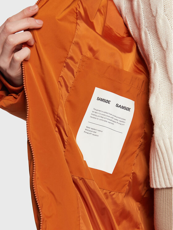 Samsøe Samsøe Samsøe Samsøe Winterjacke Sera F20400242 Orange Oversize