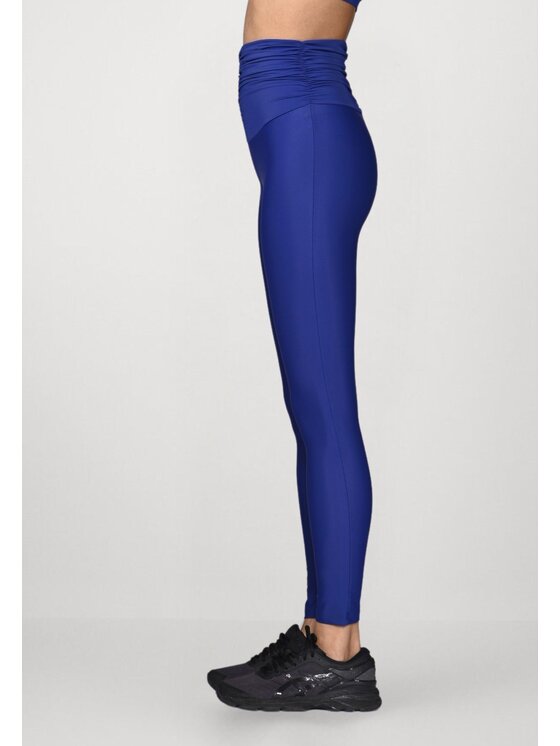 Flavia Valentini Flavia Valentini Legginsy 107 Błękitny Compression Fit