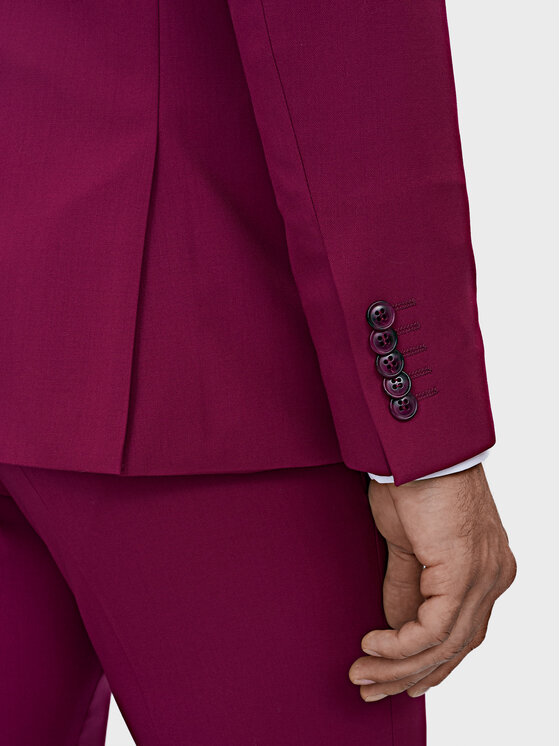 Evenemen Evenemen Garnitur Marrlik Różowy Slim Fit