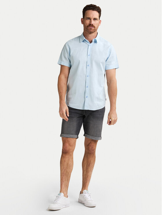 Petrol Industries Petrol Industries Camicia M-1050-SIS414 Celeste Regular Fit