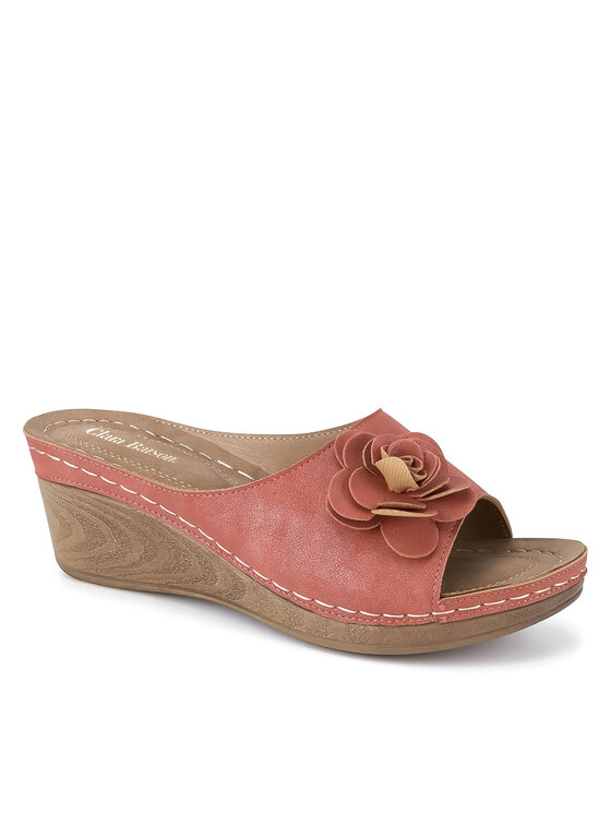 Clara Barson Clara Barson Klapki WYL05010-29 Czerwony