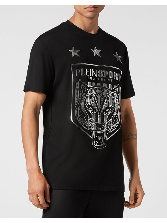 Plein Sport Plein Sport T-Shirt 2011 Czarny Regular Fit