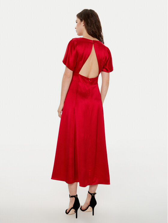 Tatuum Tatuum Coctailkleid Otessa T2424.211B Rot Regular Fit