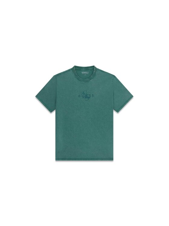 Guess Guess T-shirt 183291 Zelena Classic Fit