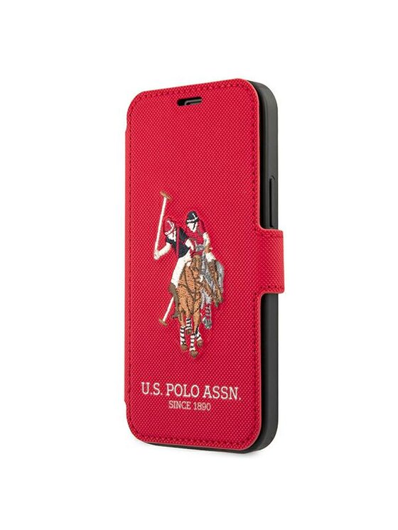 Etui na telefon U.S. Polo Assn., Czerwone, iPhone 12 Pro Max