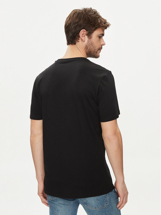 Guess Guess Tricou M4GI61 J1314 Negru Slim Fit