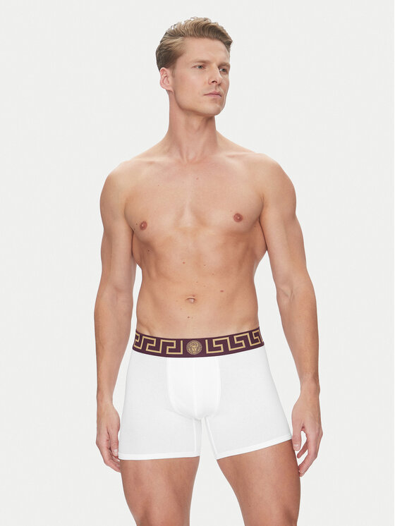 Versace Versace Bokserki AU10028 Biały