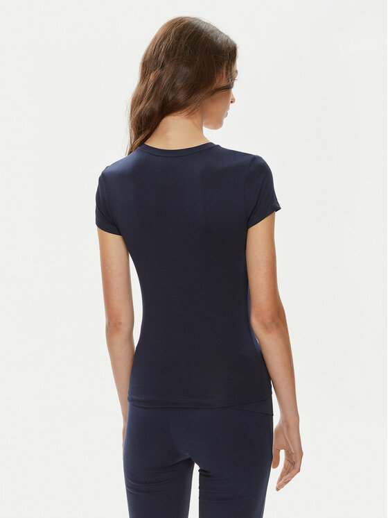 Gina Tricot Gina Tricot T-Shirt 21287 Dunkelblau Slim Fit