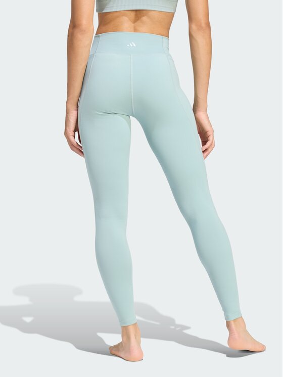 adidas adidas Legginsy 133519 Zielony Fitted Fit