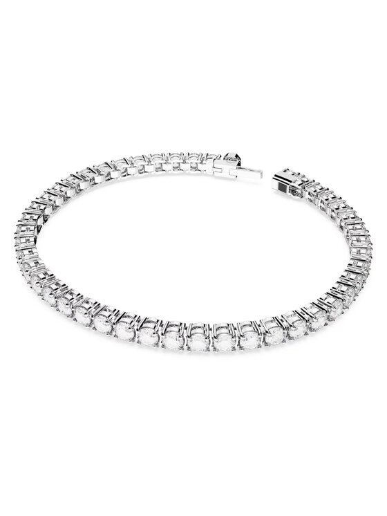 Swarovski Swarovski Bransoletka Matrix Tennis 5648937 Srebrny