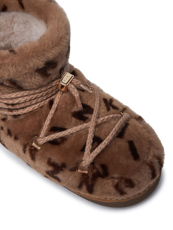 Inuikii Inuikii Stivali da neve Classic Print 75101-056 Marrone
