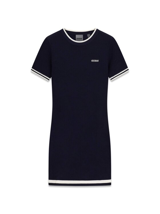 Guess Guess Sukienka codzienna 183418 Niebieski Classic Fit