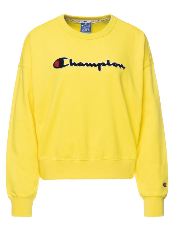 Champion Champion Sweatshirt 111384 Jaune Oversize