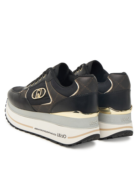 Liu Jo Liu Jo Sneakersy Plus 01 BF5011 PX776 Čierna
