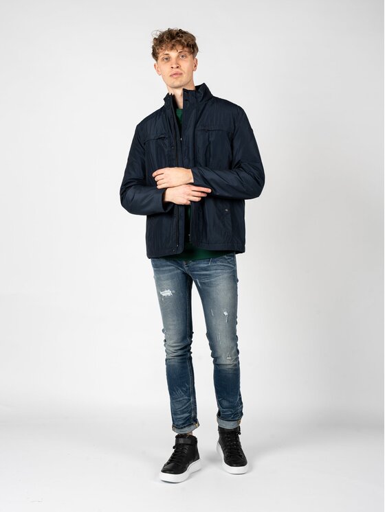 Geox Geox Kurtka przejściowa M2620U T2952 Granatowy Regular Fit