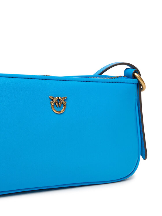 PINKO PINKO Ročna torba Half Moon Baguette Mini AI 25-26 PLTT 105069 A0QO Modra