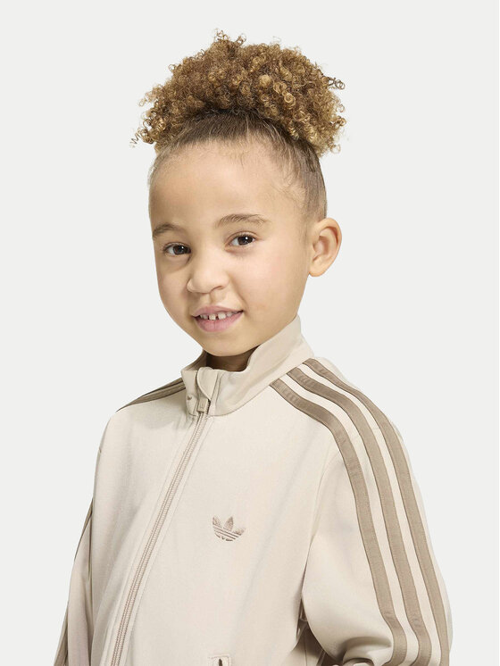 adidas adidas Dres Firebird Tracksuit HZ6592 Beżowy Regular Fit