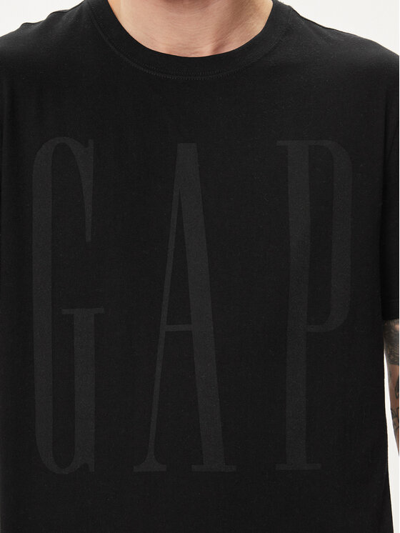 Gap Gap T-Shirt 866774-00 Černá Regular Fit