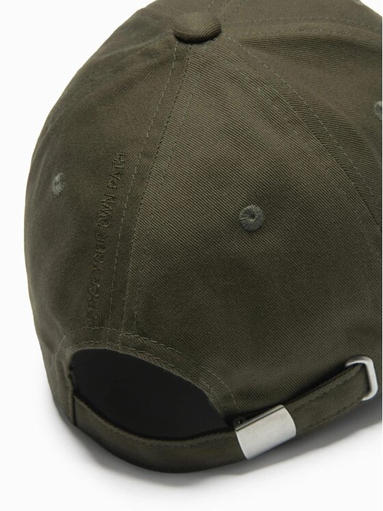 Ombre Ombre Czapka z daszkiem OM-ACCS-0102 Khaki