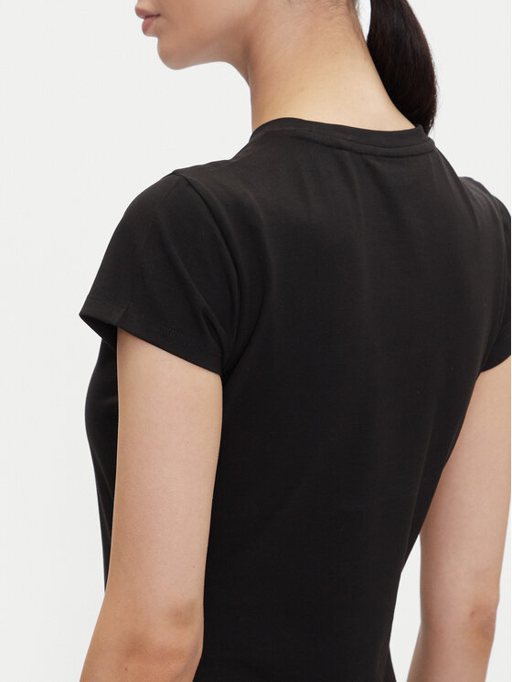 HUGO HUGO Hétköznapi ruha 50537240 Fekete Slim Fit