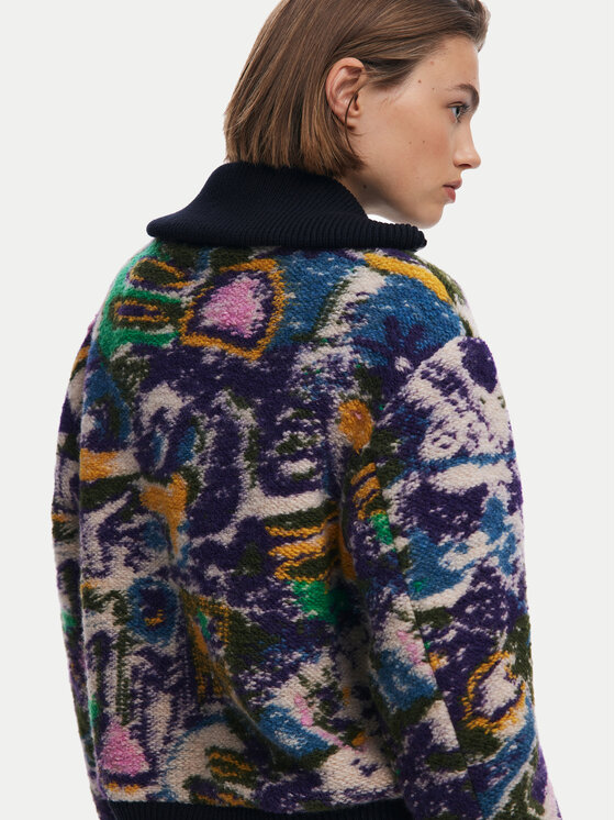Desigual Desigual Bomber striukė Alfa 25WWEW66 Spalvota Regular Fit
