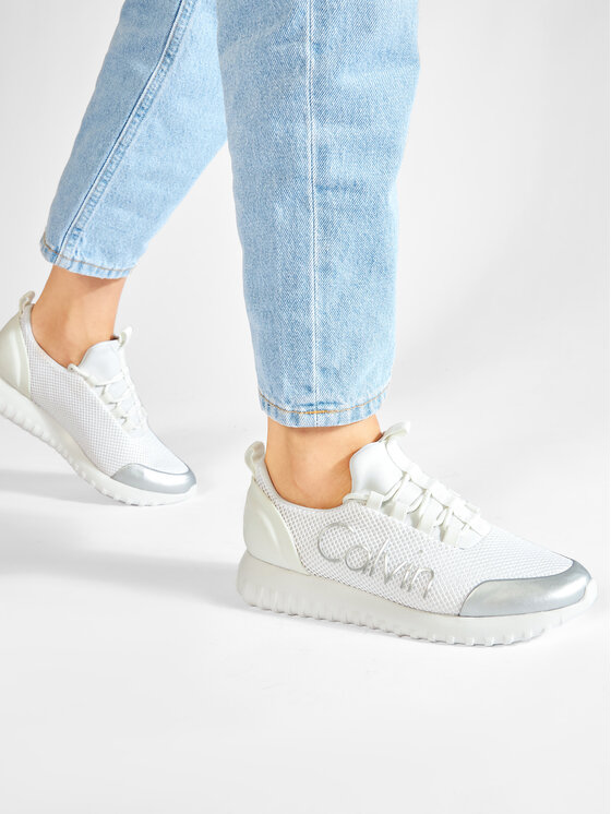 Calvin Klein Jeans Sneakers Reika R0666 Blanc