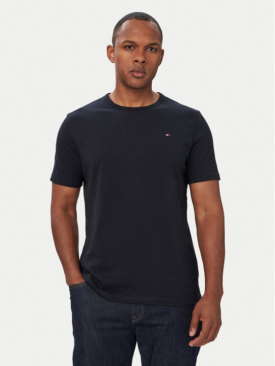 Tommy Hilfiger Tommy Hilfiger Souprava triček 3P Ss Tee UM0UM03870 Tmavomodrá Regular Fit
